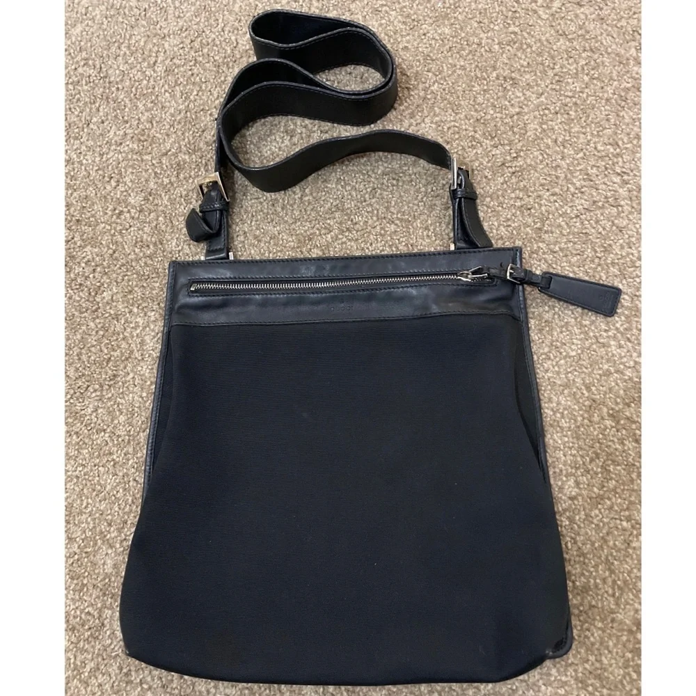 Gucci Nylon Messenger Bag - Picture 1 of 16